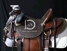 Wade Style Tree A Fork Premium Leather Ranch Roping Western Work Horse Saddle