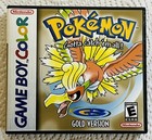 Pokemon Gold  Silver  Crystal Case Only 3 Pack Game Boy Box Nintendo Ds Sized