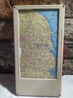 Vintage Auto-mapic Map Of Great Britain