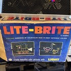 Vintage Original 1967  lite Brite  Hasbro Toy Light Bright W  Original Box Pegs 
