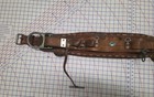 Bashlin Industries Leather Lineman Climbing Belt Positioning Belt 88 Vintage 026