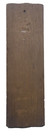 Vintage Wood Letter Key Holder Wall Hanging Rustic Handmade Handcrafted 11   x3 5   