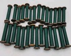 Lot Of 28 Antique Wooden Spools Of Thread 6-7 8  Long