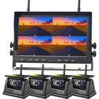 Wireless 10 1  Dvr Monitor Rv Truck Boat Magnetic Solar Hd 1080p Backup Camera