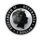 2017  1 Australian Perth Mint Koala Rooster Privy 1 Oz  999 Silver Coin Capsule