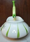 Holt Howard Pixieware Onions Jar With Spoon Lid Condiment Vintage 1958 Japan Htf