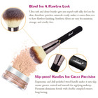 Powder Mineral Brush - Makeup Brush  Large Coverage Mineral Powder Foundation Bl