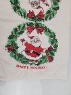 Vintage Cannon Mcm Christmas Santa Claus 100  Cotton Dish Kitchen Hand Towel