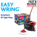 hot Sale  Easywring Microfiber Spin Mop With Bucket System  New Usa Shipping