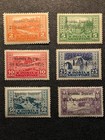 Albania 1925  172-177 Mh Og Mint Hinged Original Gum - Overprinted Complete Set