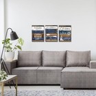  Lake Wall Art Navy Blue Canvas Art Prints Lake Rules Picture Painting 