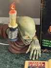 Vtg Tales From The Crypt Candelabra Crypt Keeper Lights Up W box Halloween Works