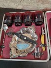 Vtg Executair 101 Ever-wear Portable Trav-l-bar Bartender Case Drinking Alcohol 