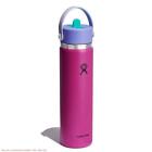 Hydro Flask 24oz Wide Mouth Flex Straw Water Bottle Holiday Punch  see Deal    