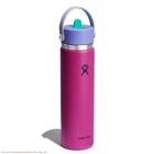 Hydro Flask 24oz Wide Mouth Flex Straw Water Bottle Holiday Punch