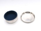 Vintage Tiffany   Co  Sterling Silver Round Trinket Box