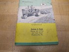 John Deere Farmer s Ledger Notebook 1960 61 62 Holman   Engle Phoenixville Pa