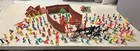 Fort Apache Wild West Vintage Playset Toy Marx W  Lots Of Extras  T2