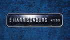 1964 Harrisonburg Virginia License Plate Topper