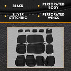 For 2014-2018 Chevy Silverado Lt Double Cab Full Set Seat Cover Black