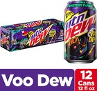 Free Shipping - Mountain Dew Voo Dew 12 Pack Cans Soda Pop Vew Doo