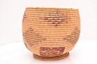 Large Native American Basket Hooper Bay Eskimo Yupik Fine Alaska Old Vintage