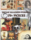 Vintage Halloween Ephemera  170  Pieces Of Retro Illustration    
