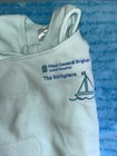 Halo Sleep Sack Swaddle Newborn Pastel Teal Green Salem Mass Hospital Sailboat N