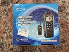 Icom Ic-m25 Floating Marine Vhf Handheld 5w Marine Blue Lightweight Large Lcd