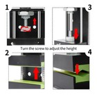 Heavy-duty Golf Club Regripping Kit With Shaft Vise Clamp   Grip Remover Tool   