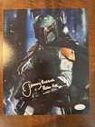 Rare Hand Signed Jeremy Bulloch Boba Fett Autographed Star Wars Beckett Coa