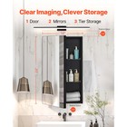 Medicine Cabinet 14  X 24  Mirror Medicine Cabinet Adjustable Shelves