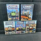 Lionel Nation Dvd Series 1-8 Steam Engines Diesel Trains Model Railroads F3 Gp7