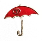 Vintage Travelers Insurance Company Lapel Pin Red Umbrella T Logo Aa14