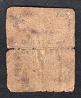April 3  1772 4d Four Pence Pennsylvania Colonial Currency Note