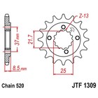 Jt Sprockets 13 Tooth Front Steel Sprocket For Polaris Predator 500   Outlaw 500