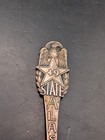      Vtg Joseph Meyer Sterling Silver 49th State Alaska Souvenir Spoon 11 5 Grams
