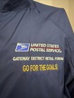 United States Postal Service Usps Gateway District Retail Blue Windbreaker Sz Xl