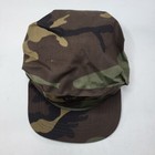 Vintage Usmc Woodland Camo Patrol Cap Marines Ega Nos Size Xl