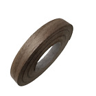 3 4    50  Black Walnut Edge Banding Wood Veneer Iron On Pre-glued Edge Band Roll