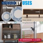 Sliding Glass Door Ratchet Lock  Drawer Display Case Showcase Security Locks  Sa
