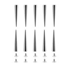  Set Of 2 Diy Rivet Accessories Office Spike Screwback Studs Metal Rivets