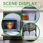 4 Pack 34 Clear Plastic Buckets With Secure Pressure Lids - Food Safe Storage   