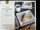 Threshold 16pc Porcelain Dinnerware Set White Target 200-01-0750 Cups Plates New