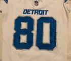 2024 Detroit Lions  80 Jalon Calhoun Game Worn Size 38 Nike Jersey Nfl Football