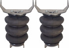 Airmaxxx 2600 Triple Bellow Bags W rear Axle Mounting Brackets For Air Ride