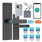 Cerradura De Puerta Inteligente Manija Teclado Huella Digital Entrada Sin Llave