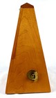      Vintage 1940s Seth Thomas De Maelzel Metronome Wood Wind Up Usa Works     