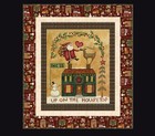     Up On The Housetop Quilt Kit Riley Blake Boxed Complete W  Backing Fabric 