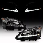 For 2013-2015 Lexus Gs350 Gs450h Hid W o Afs Led Drl Projector Headlight L   R